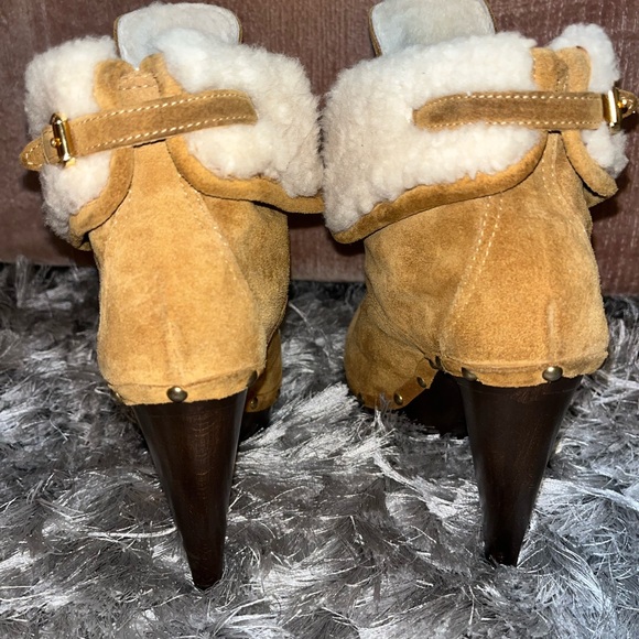 Brand New Authentic Dsquared2 Boots Suede/ Shearling - Picture 4 of 12